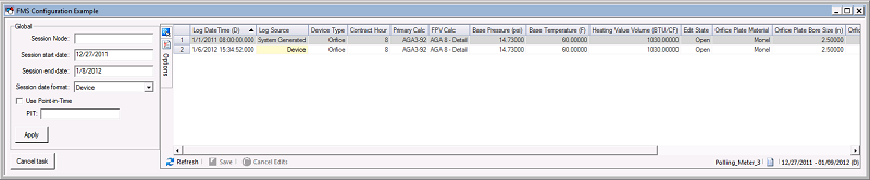 CygNet FMS Configuration Control